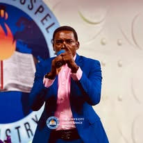 Pastor ministering during Deeper Realms